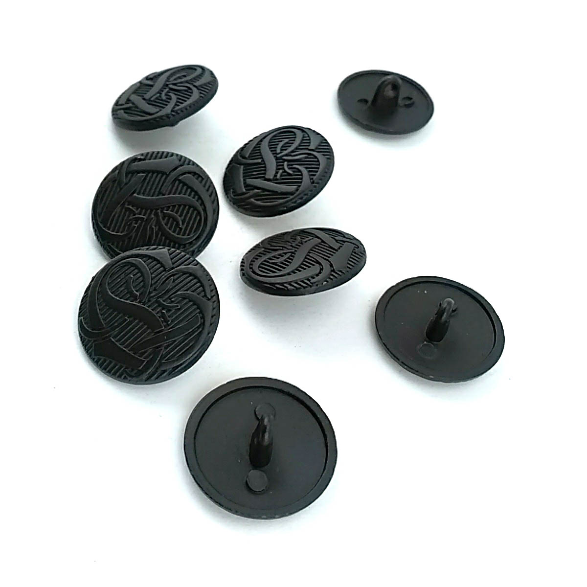 Decorative Metal Shank Button 20 mm - 31 L E 212 MC