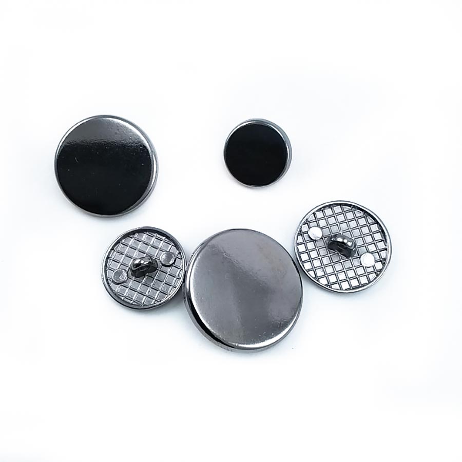 Düz Para Şekil Ayaklı Düğme 14 mm - 22 boy E 2136