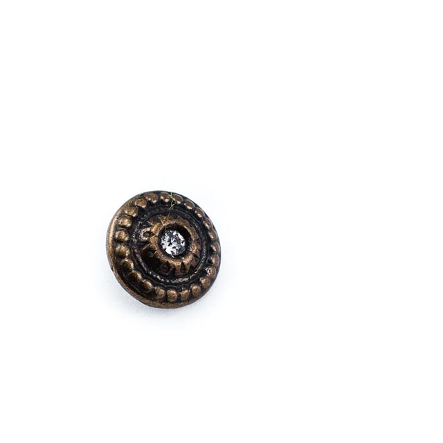 Shank Button Patterned Bottom Sewing Button 14 mm - 22 L E 236