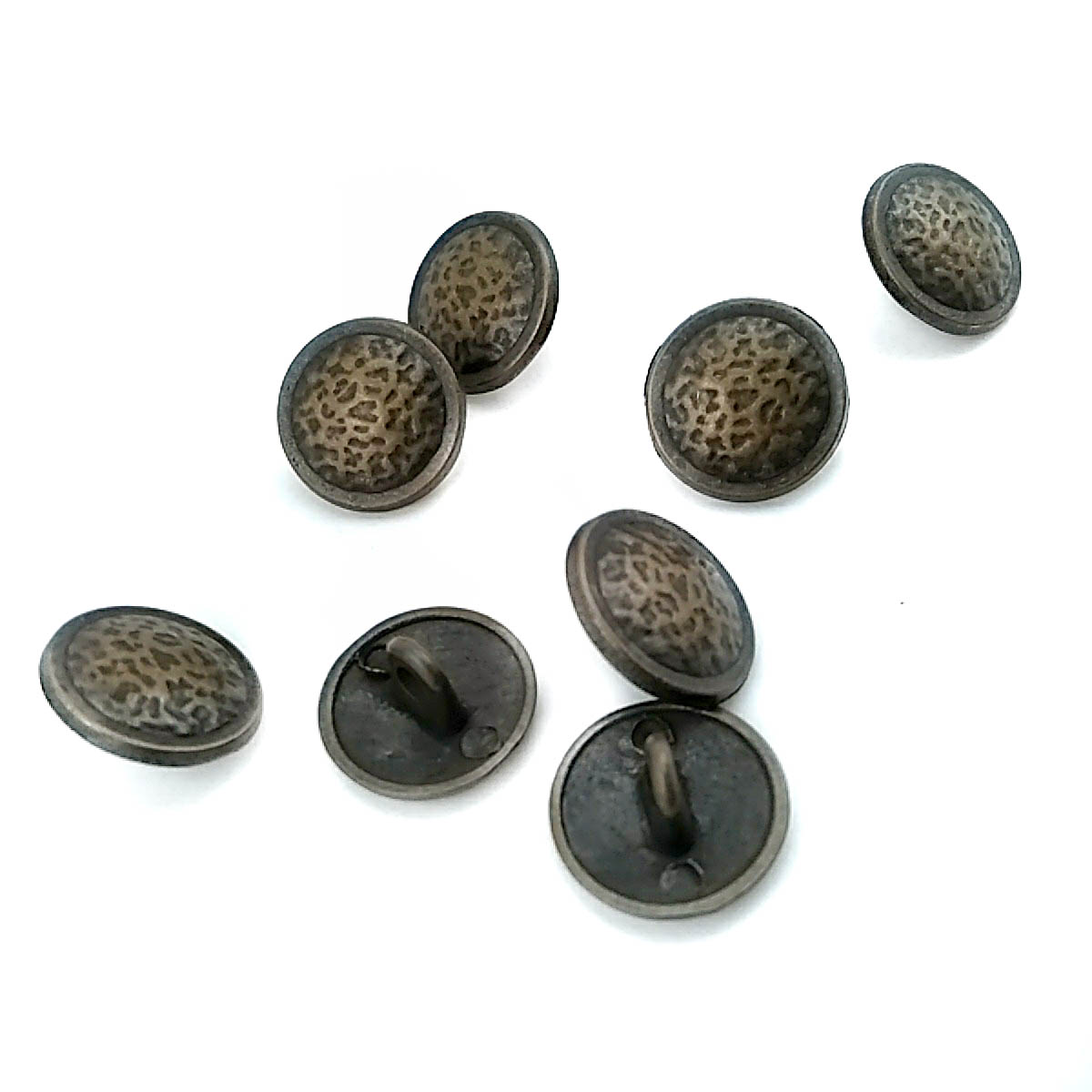 14 mm Ayaklı Düğme ön ve detay görünümü