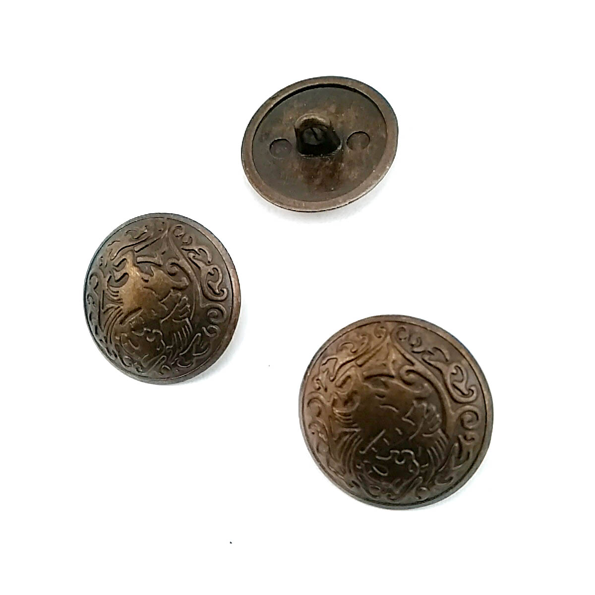 20 mm Shank Button product image 20 mm Shank Button front and detail view