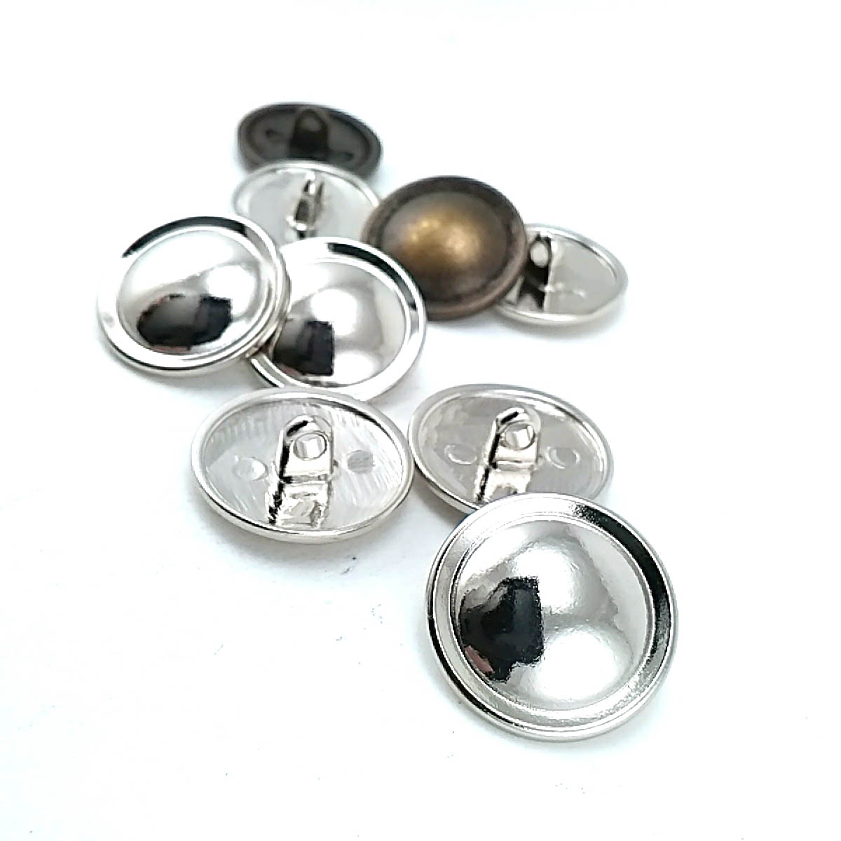 20 mm Shank Button product image 20 mm Shank Button front and detail view