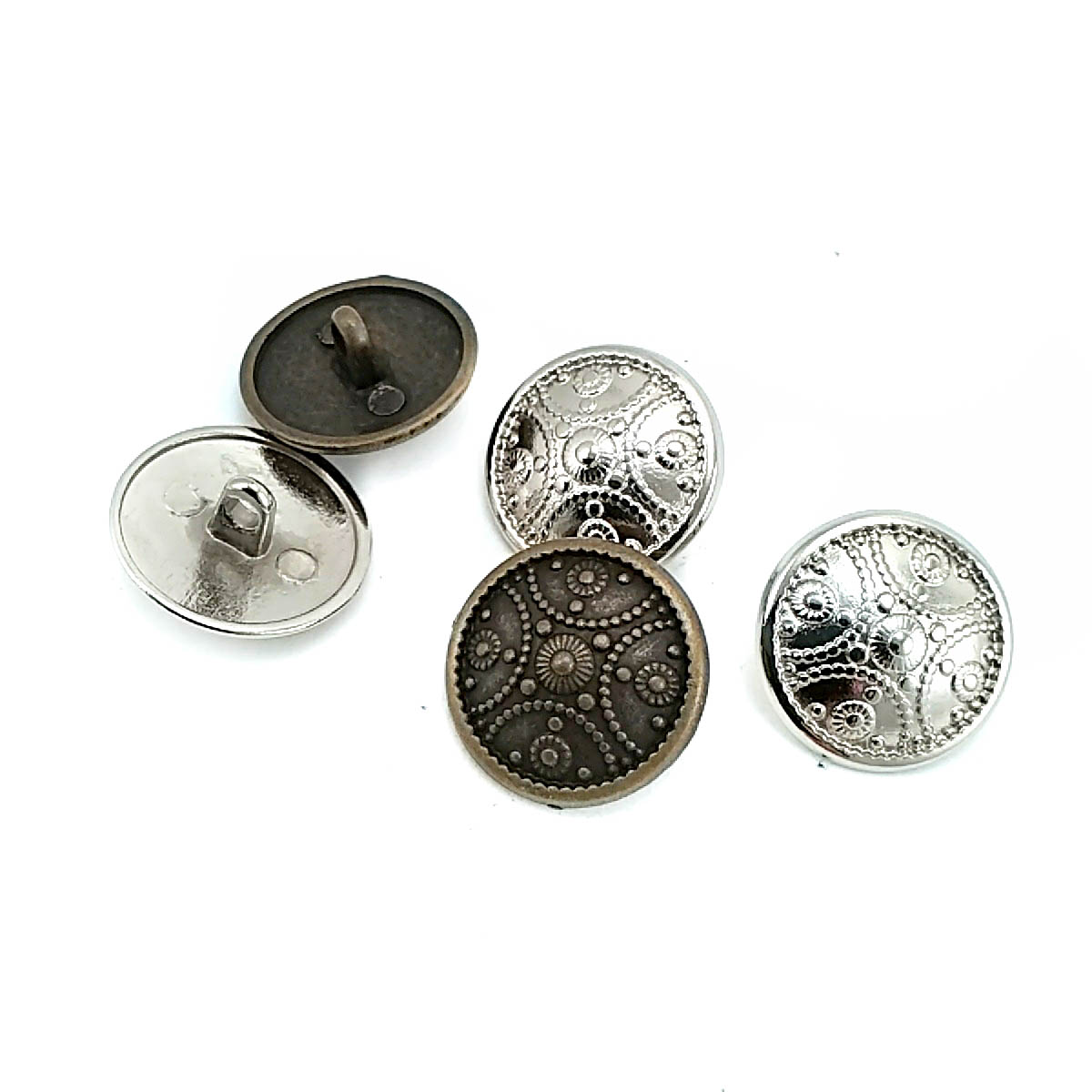 20 mm Shank Button product image 20 mm Shank Button front and detail view