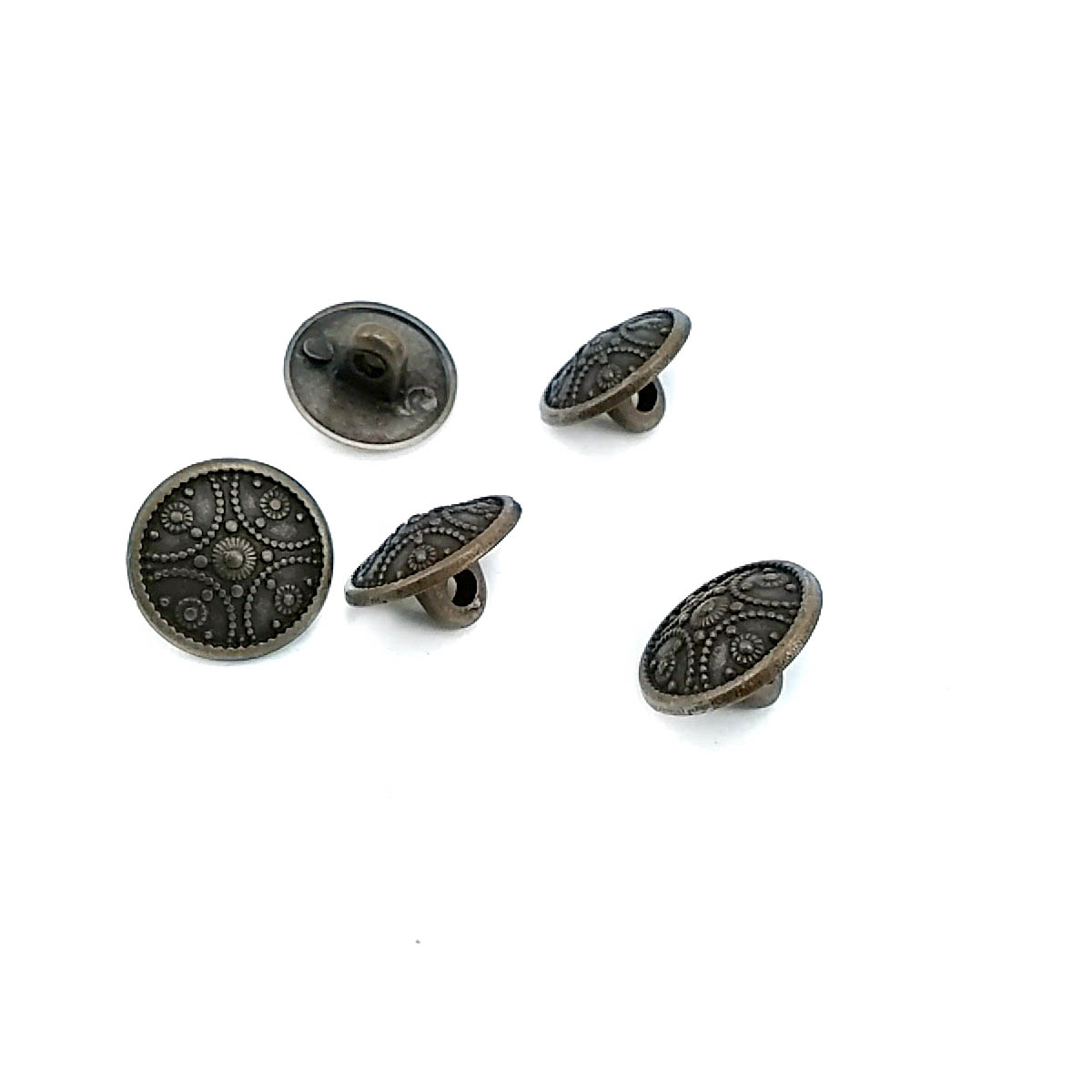 15 mm Shank Button front and detail view