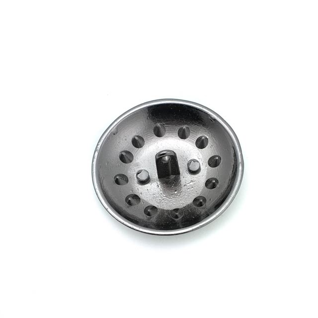 37 mm Rhinestone / Crystal Detail Shank Button front and detail view