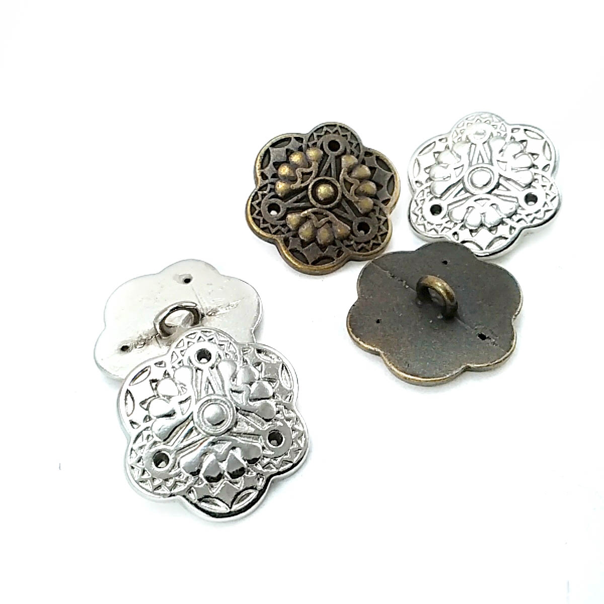 21 mm Shank Button product image 21 mm Shank Button front and detail view