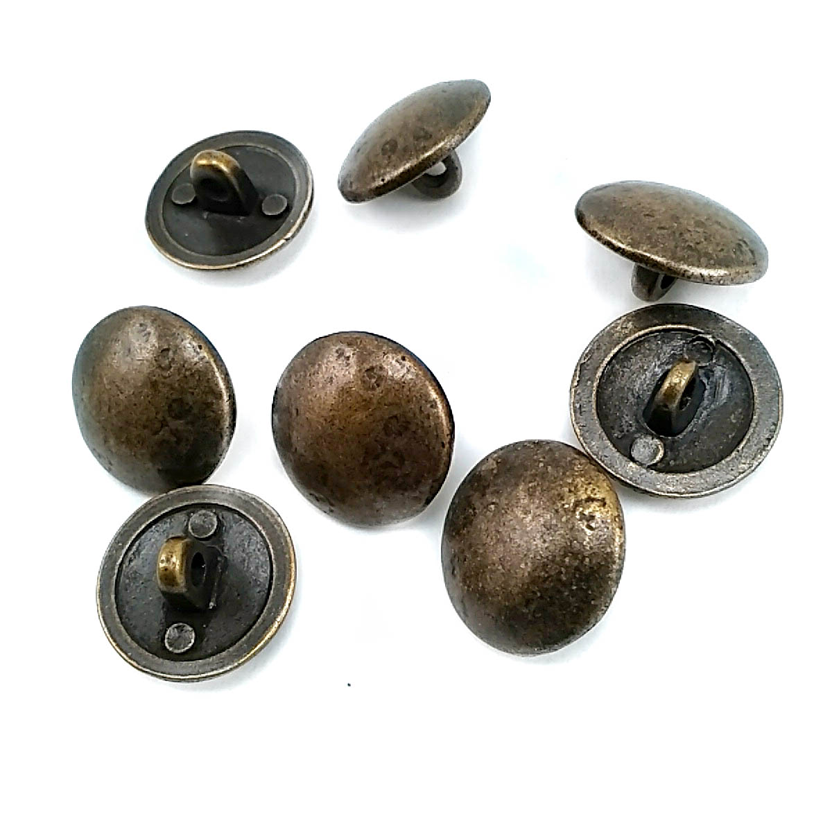 18 mm Shank Button product image 18 mm Shank Button front and detail view
