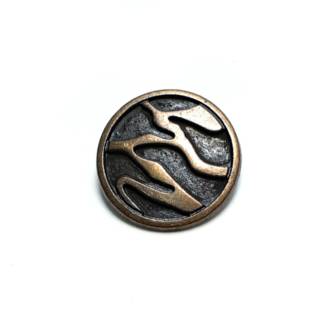 27 mm Shank Button front and detail view