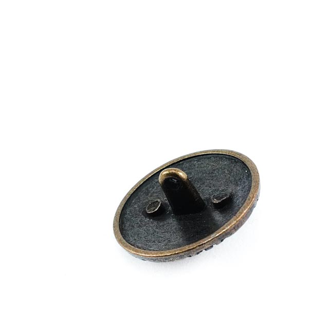 27 mm Rhinestone / Crystal Detail Rhinestone / Crystal Button front and detail view