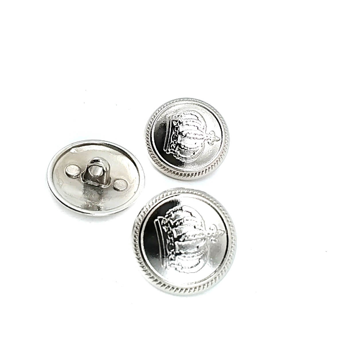 20 mm Shank Button product image 20 mm Shank Button front and detail view