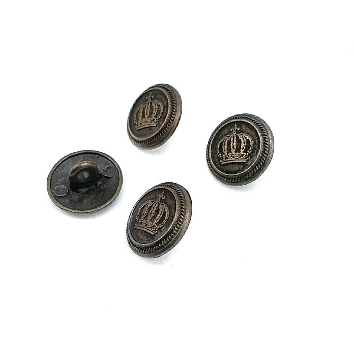 15 mm Shank Button front and detail view