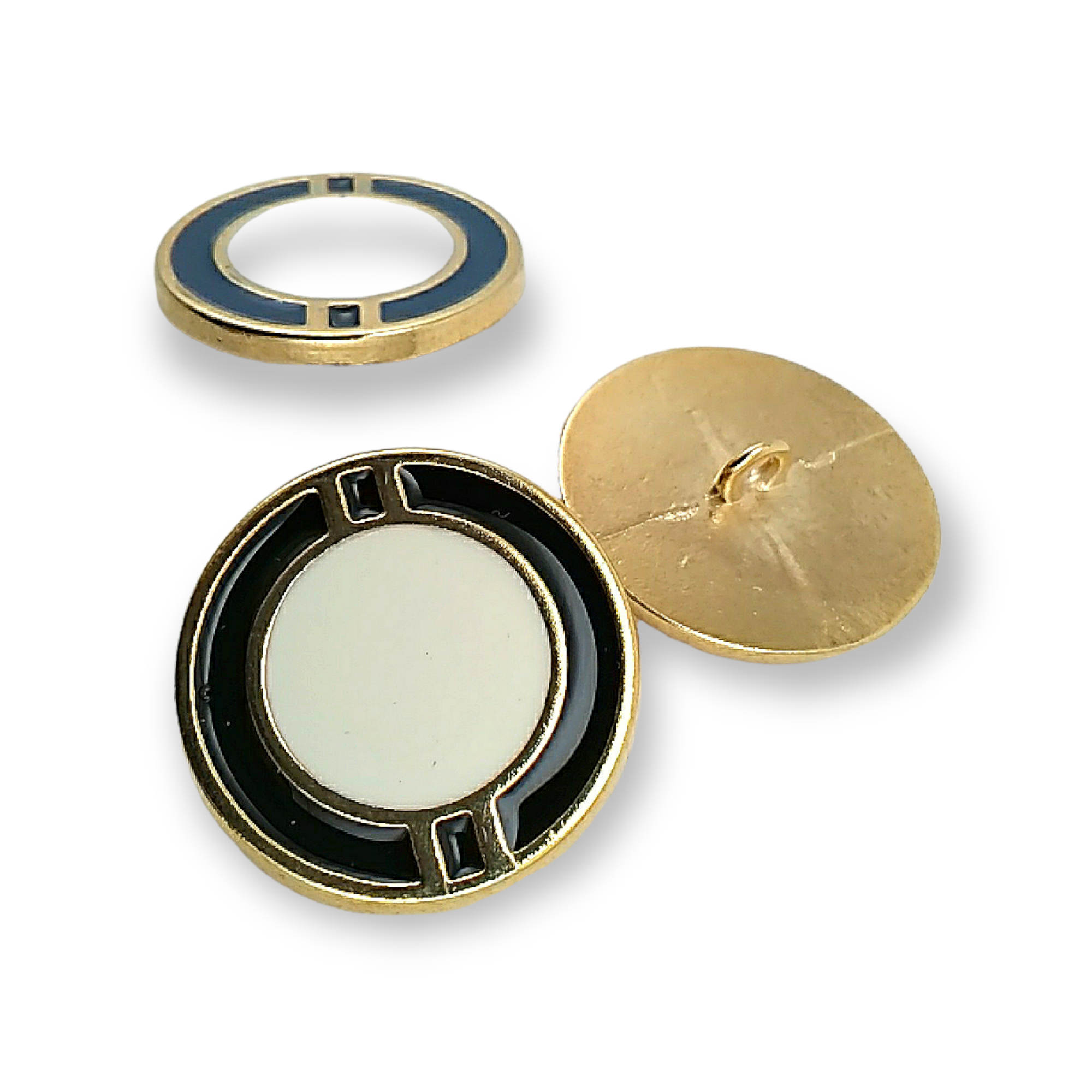 Mineli Ayaklı Düğme Metal 25 mm 39 Boy Estetik Tasarımlı E 515 Mineli Ayaklı Düğme Metal 25 mm 39 Boy Estetik Tasarımlı E 515
