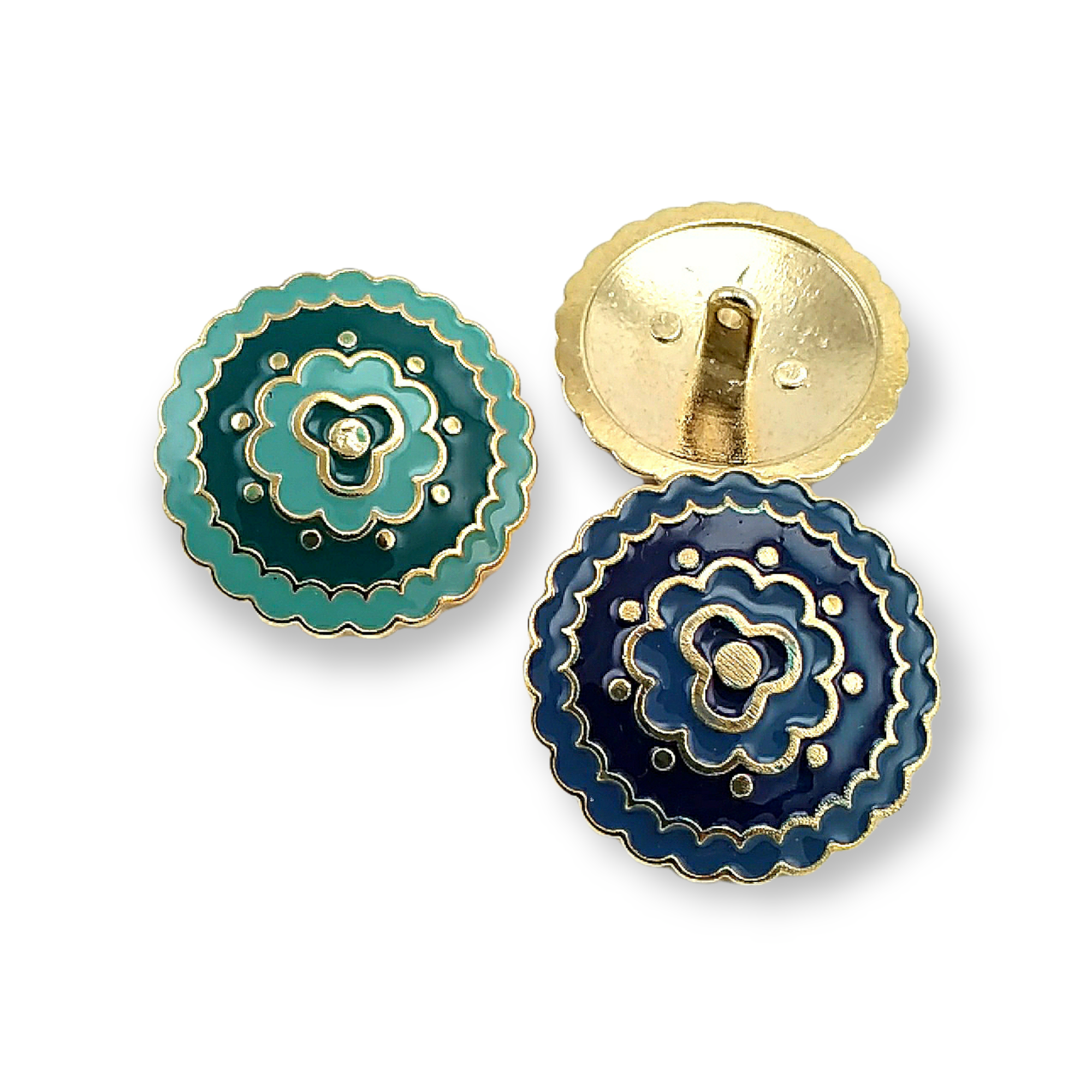 Coat Button 30 mm - 48 L Enameled Outerwear Button E 537 Coat Button 30 mm - 48 L Enameled Outerwear Button E 537