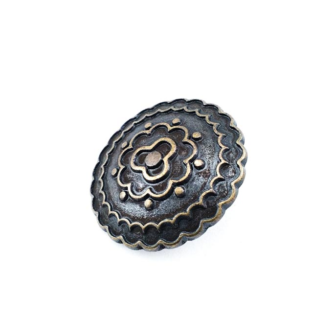 Coat Button 30 mm - 48 L Enameled Outerwear Button E 537
