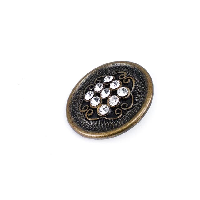 Kaban ve Manto Düğmesi Büyük Boy Taşlı  Düğme 27 mm - 44 boy E 561