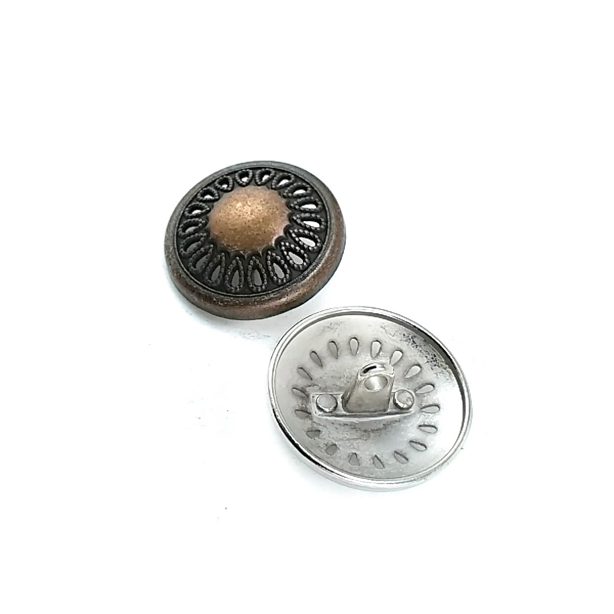 26 mm Shank Button front and detail view