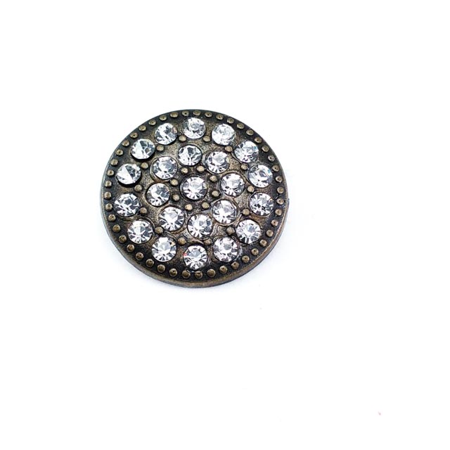 Taşlı Düğme Kaban Ceket Hırka Manto Düğmesi 24 mm - 38 boy E 579
