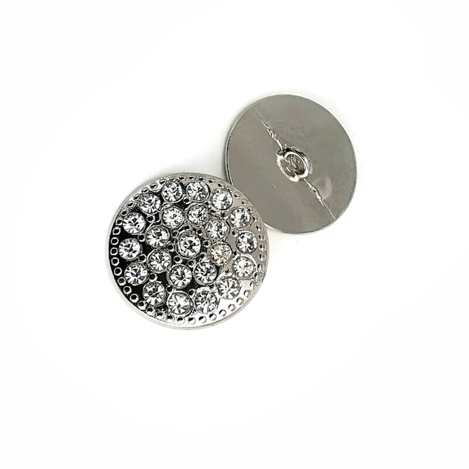 Taşlı Düğme Kaban Ceket Hırka Manto Düğmesi 24 mm - 38 boy E 579