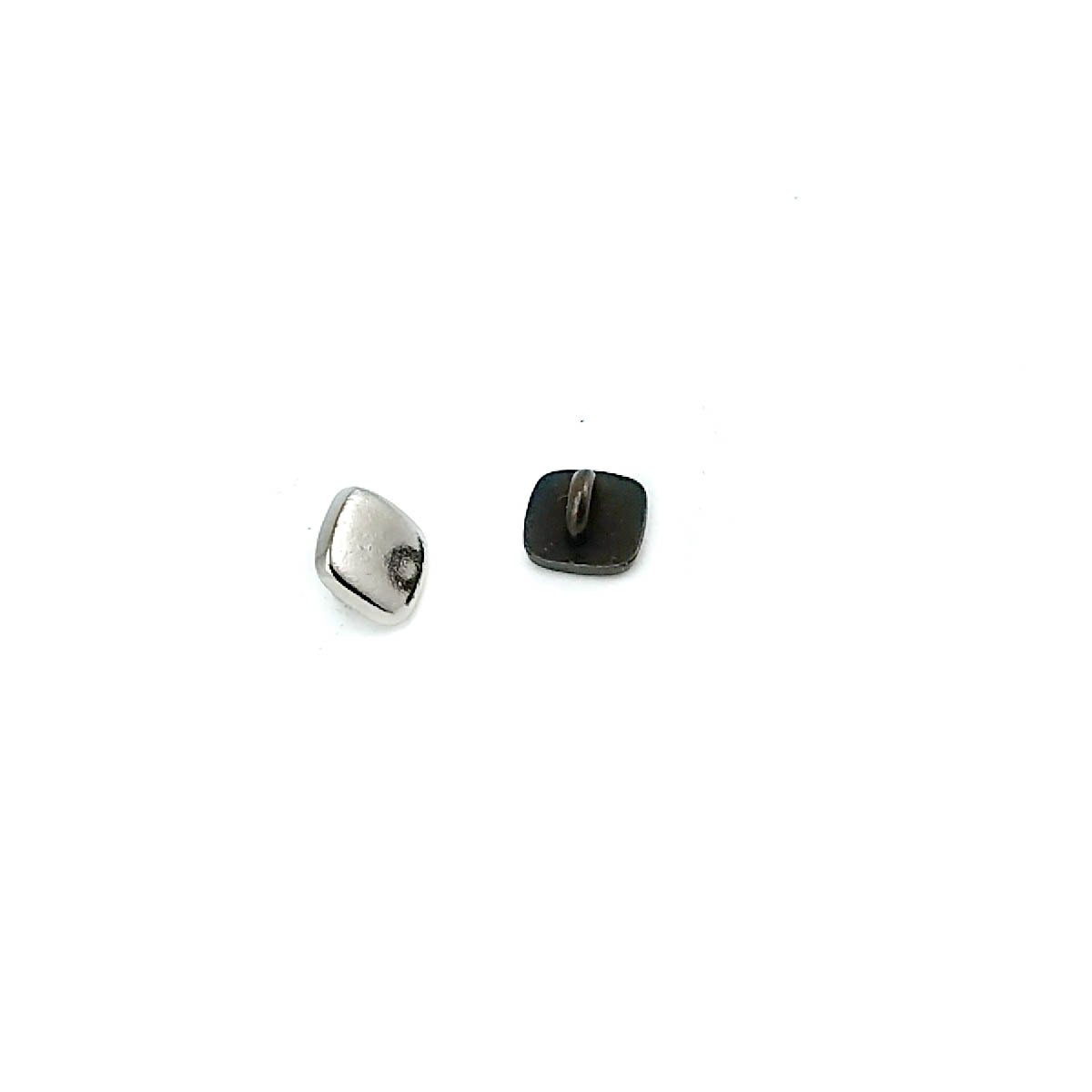 Plain Square Button 9 x 9 mm