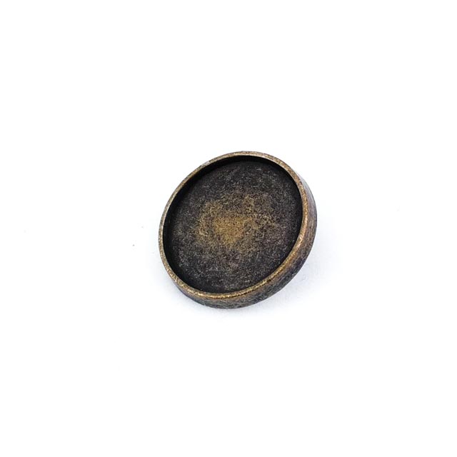 25 mm Enamel / Colored Shank Button front and detail view