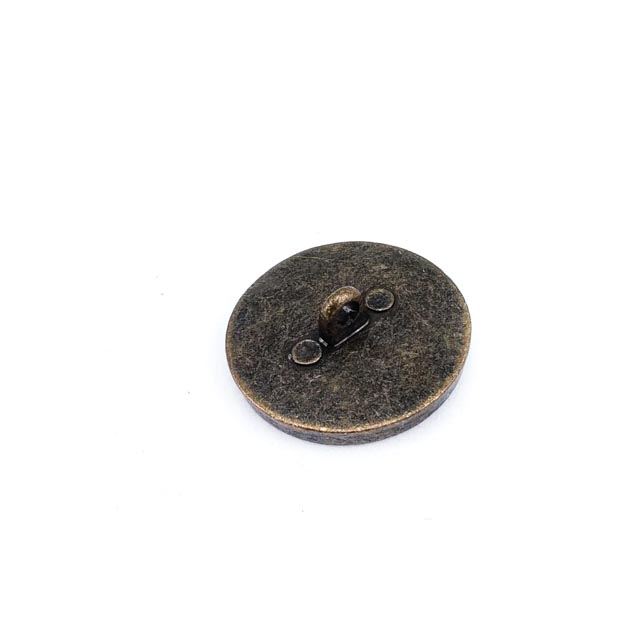 25 mm Enamel / Colored Shank Button front and detail view