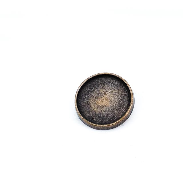25 mm Enamel / Colored Shank Button front and detail view