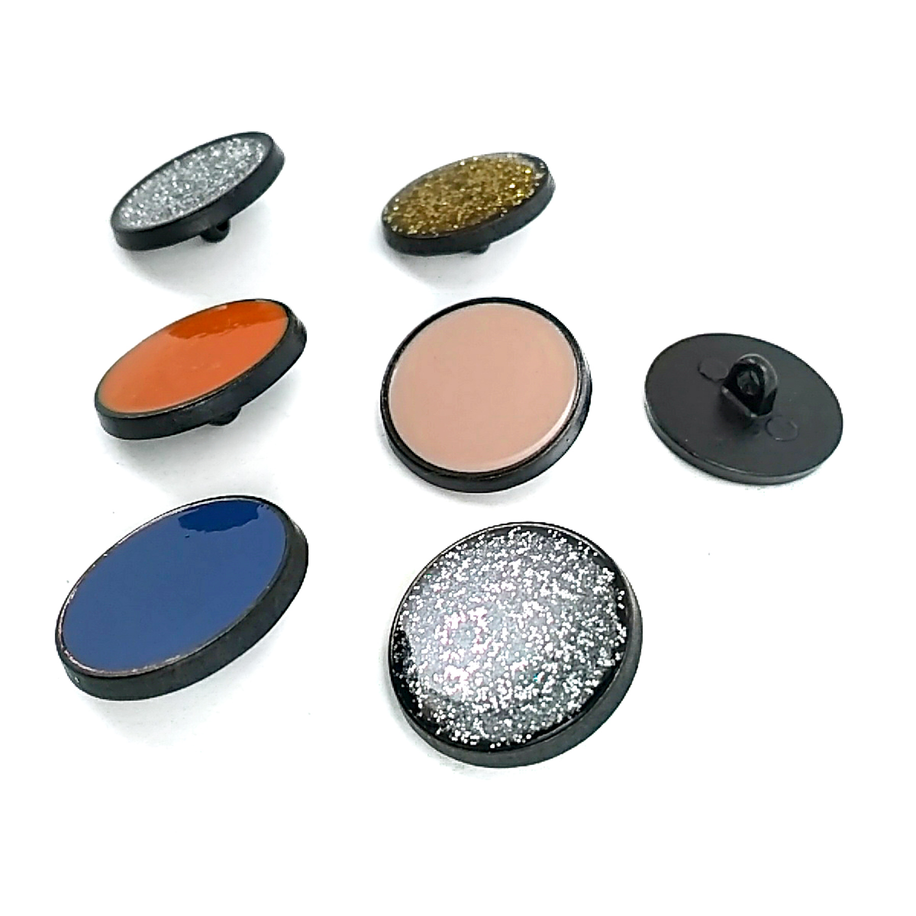 Enamel Jacket Button Metal Shank Button 20 mm - 39 L E 777 Enamel Jacket Button Metal Shank Button 20 mm - 39 L E 777