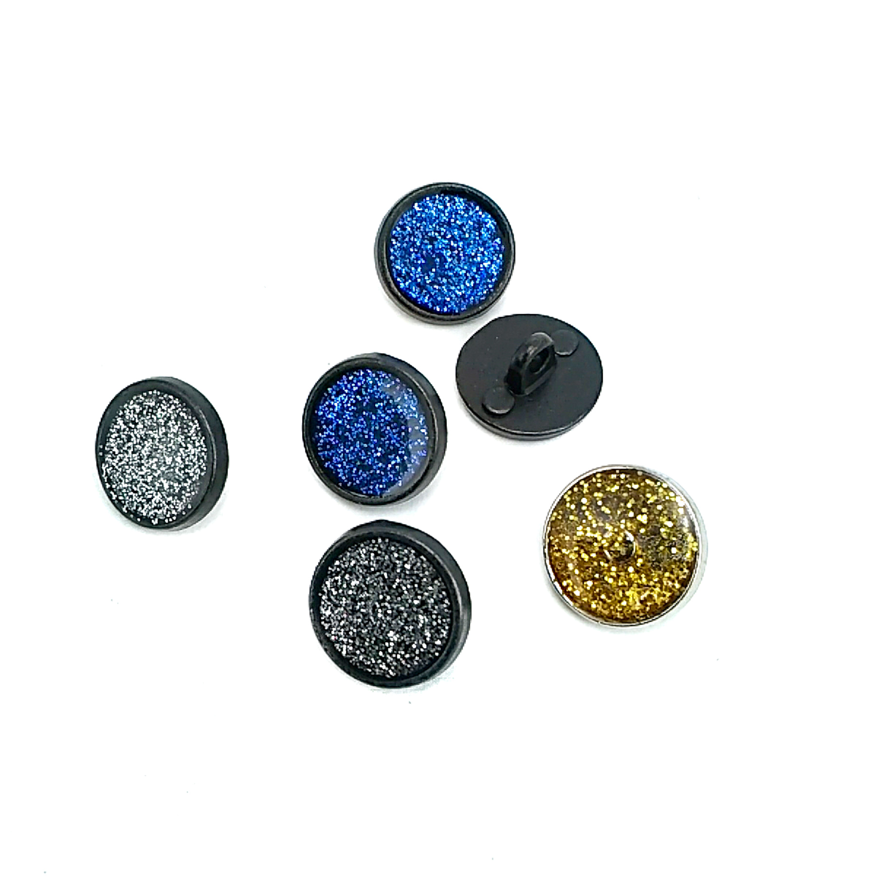Enamel Metal Shank Button Jacket and Cardigan Button 15 mm - 24 L E 778