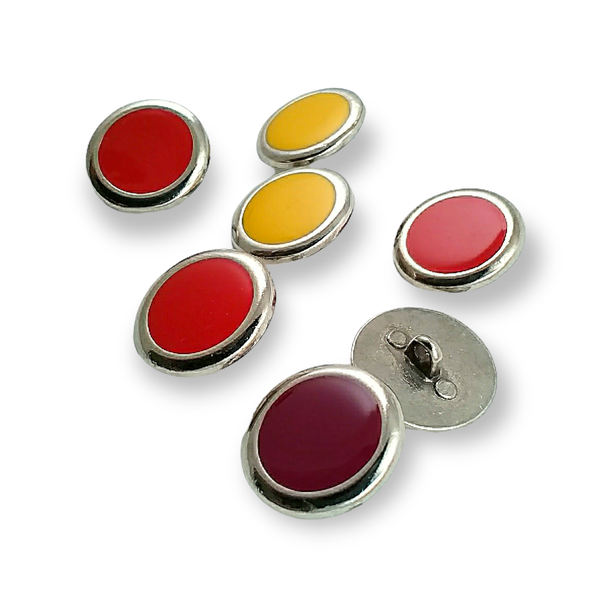 Enamel Metal Shank Button Jacket Button 20 mm - 39 L E 780