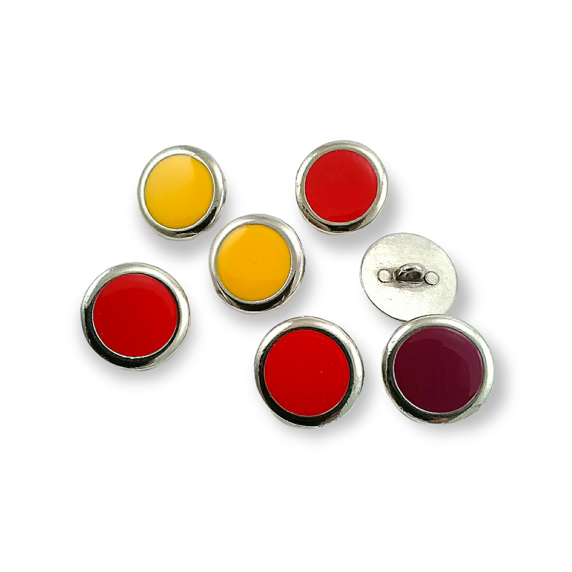 Enamel Metal Shank Button Jacket Button 20 mm - 39 L E 780