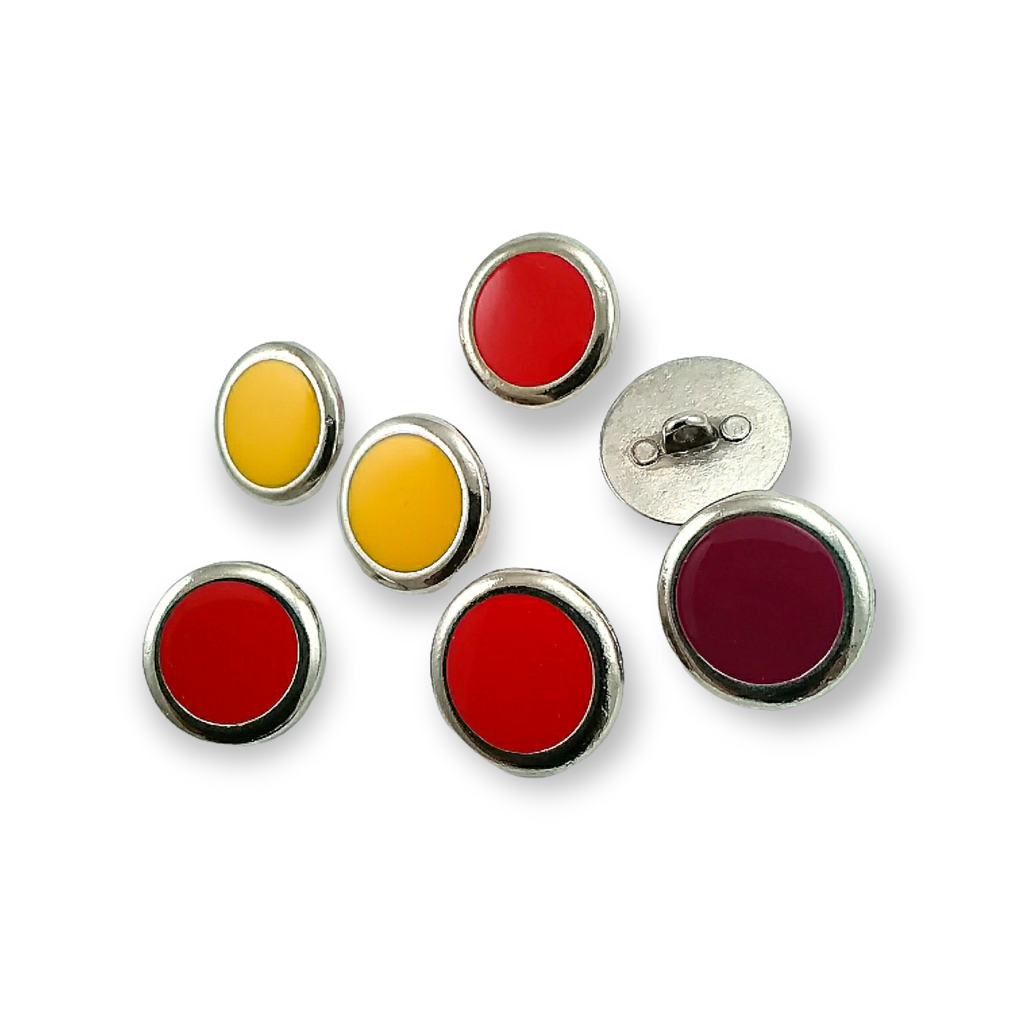Enamel Metal Shank Button Jacket Button 20 mm - 39 L E 780