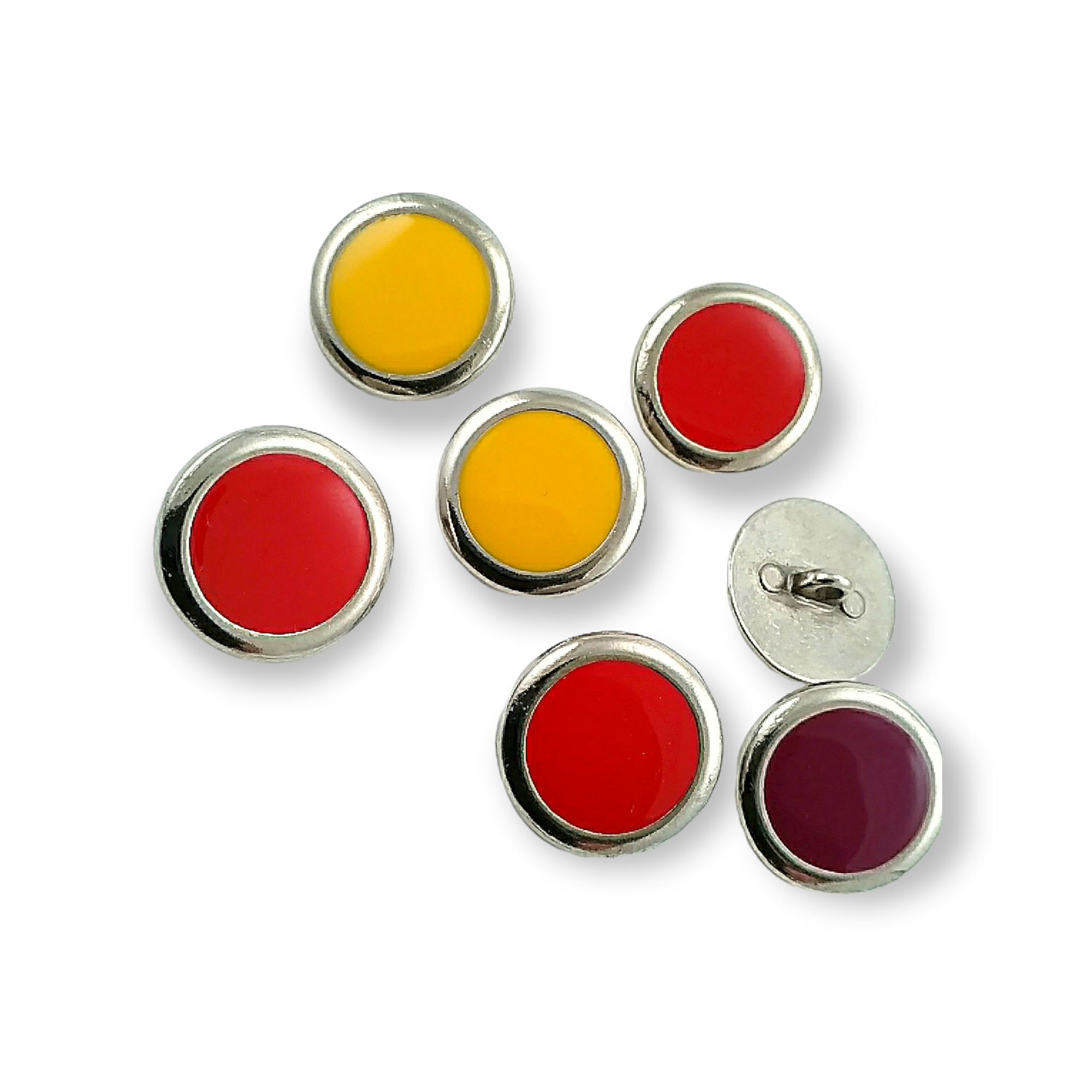 Enamel Metal Shank Button Jacket Button 20 mm - 39 L E 780