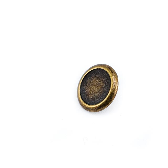 15 mm Shank Button front and detail view