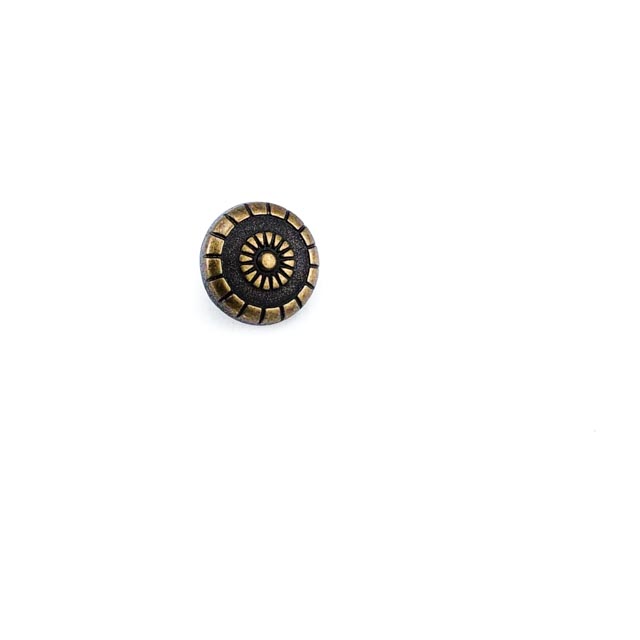 12 mm Shank Button front and detail view