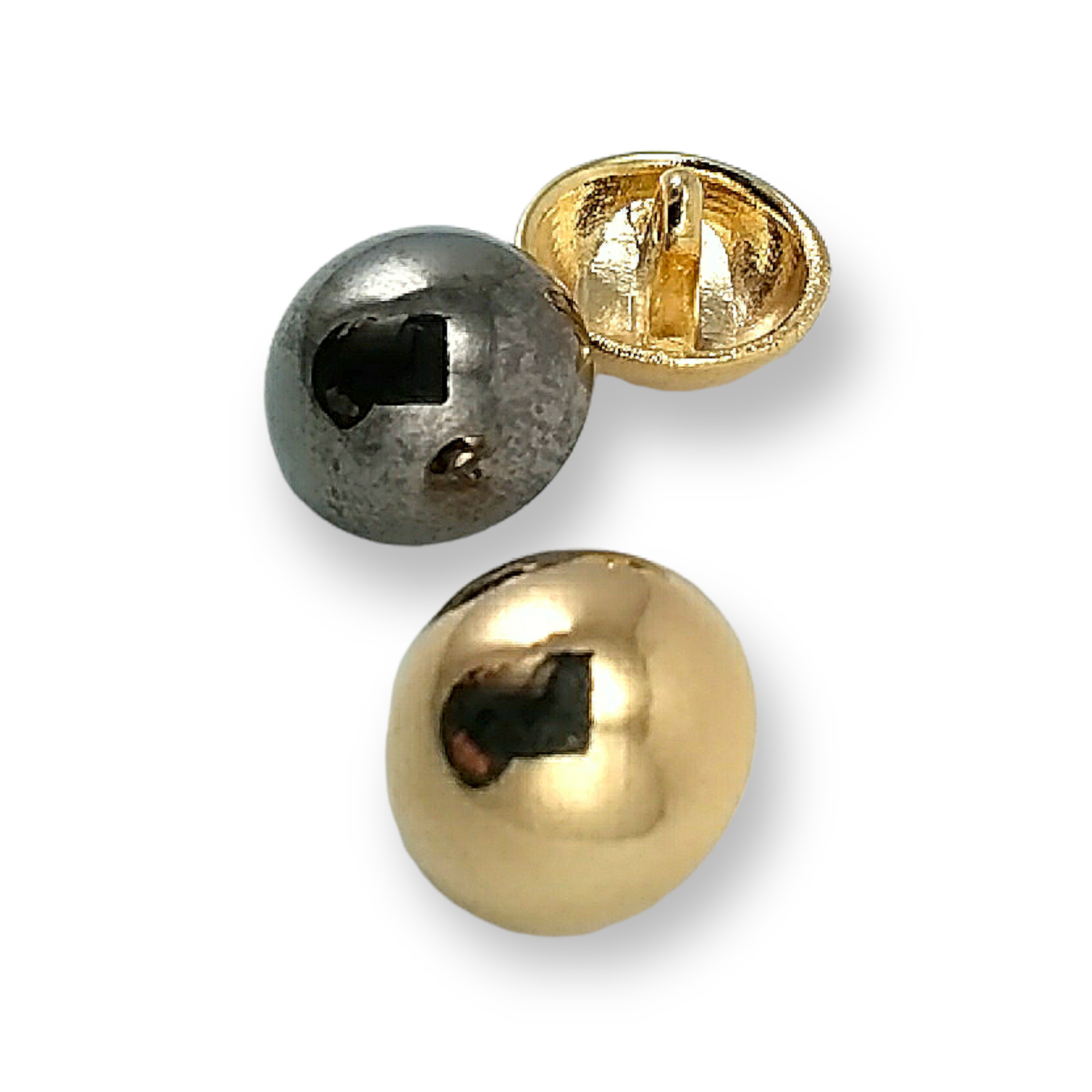 Half Ball Shaped Shank Button for Clothes 16 mm - 26 L E 90