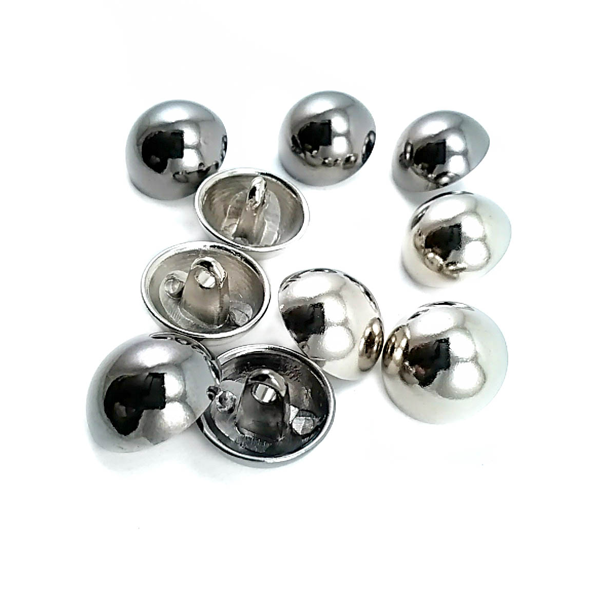 Half Ball Shaped Shank Button for Clothes 16 mm - 26 L E 90