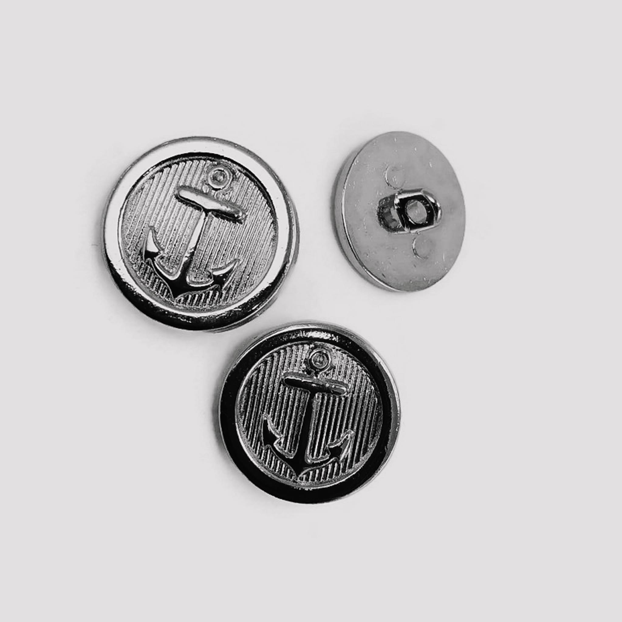 20 mm Shank Button front and detail view