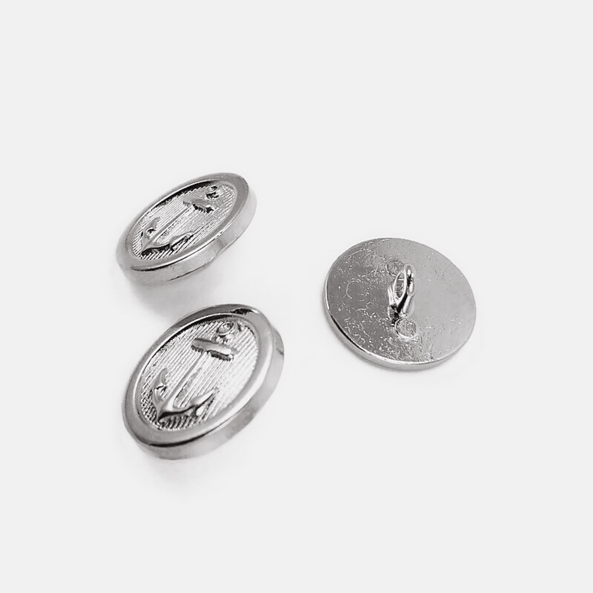 20 mm Shank Button front and detail view