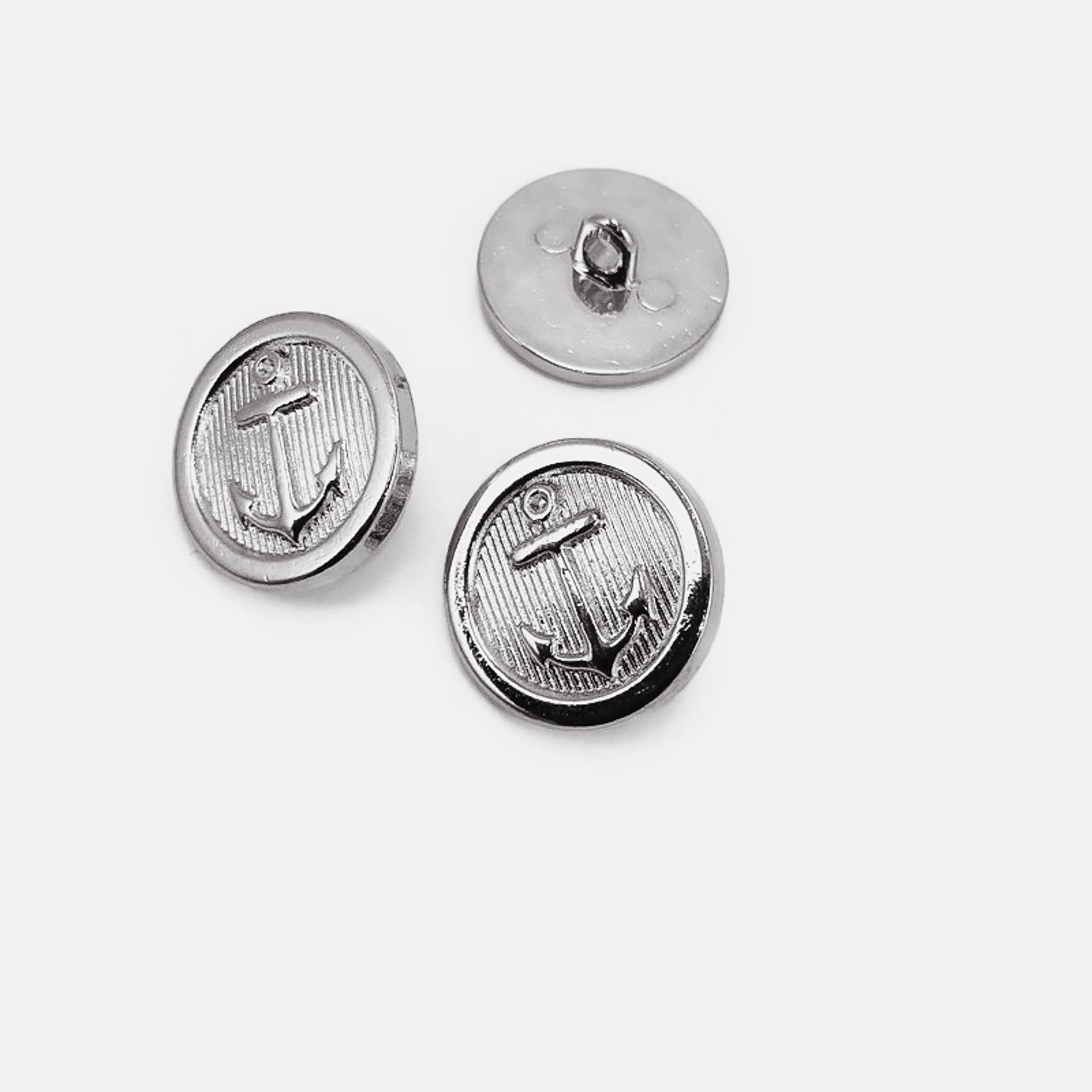 20 mm Shank Button front and detail view