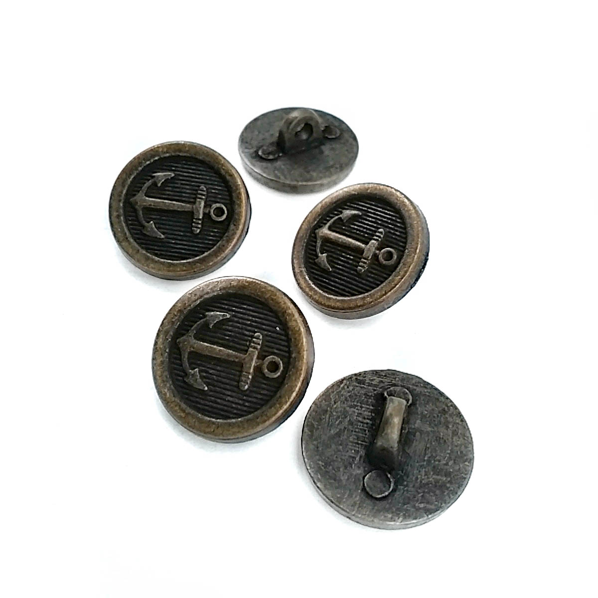17 mm Shank Button front and detail view