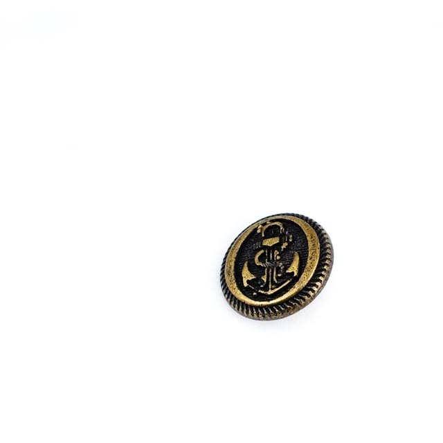 16 mm Shank Button front and detail view
