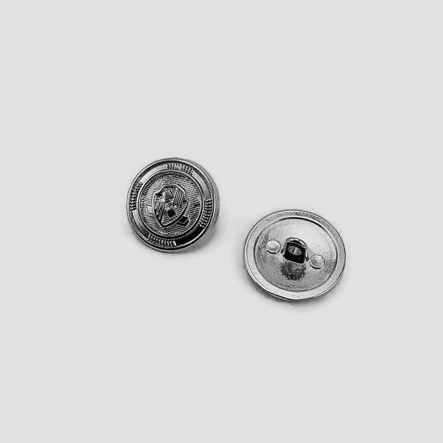 15 mm Shank Button front and detail view