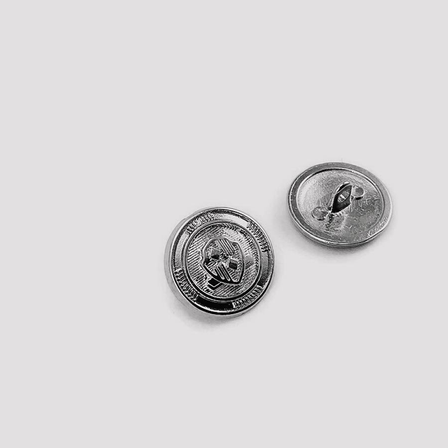 15 mm Shank Button front and detail view