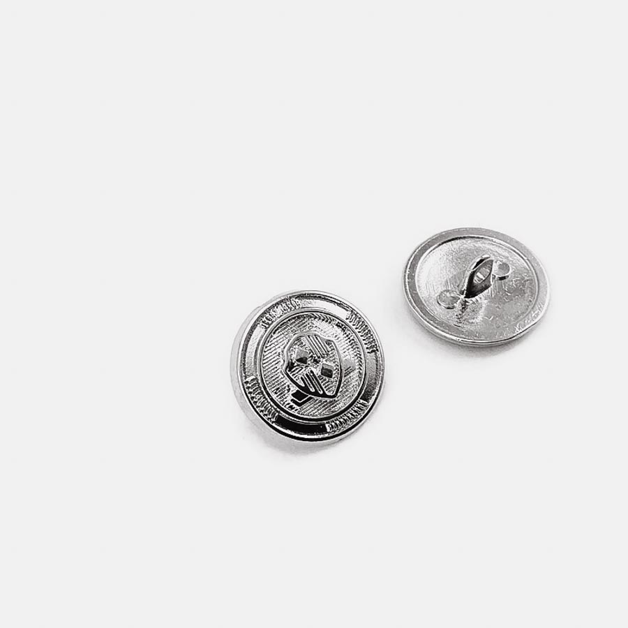 15 mm Shank Button front and detail view