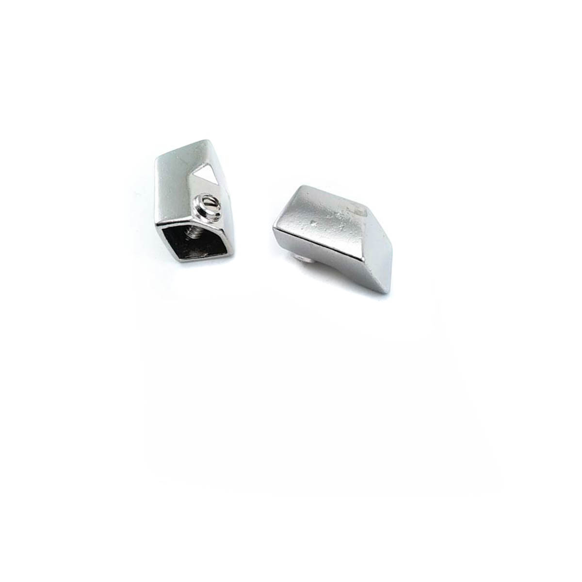 Metal Screw Lacing End 17.4 x 13.6 mm BU 01
