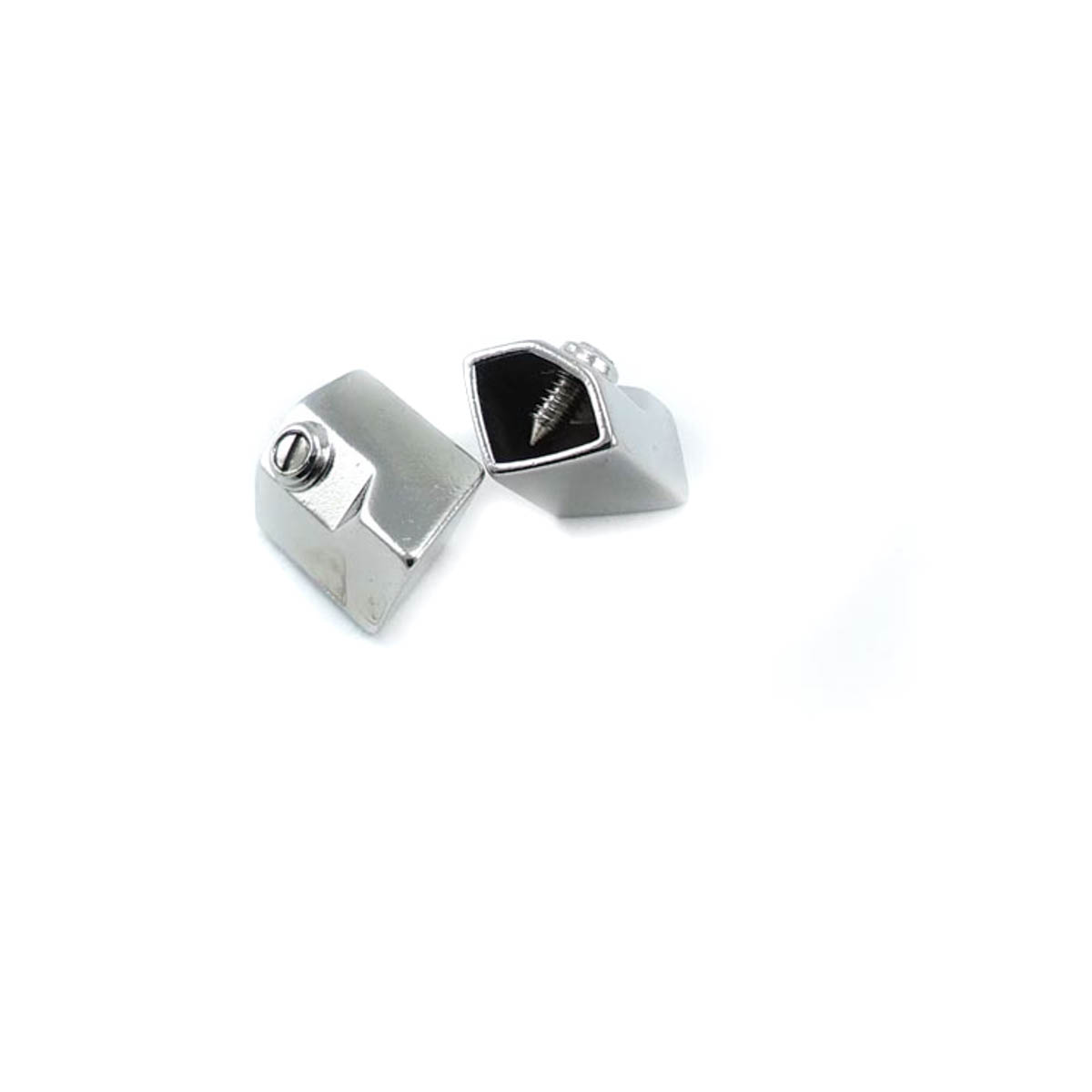 Metal Screw Lacing End 17.4 x 13.6 mm BU 01