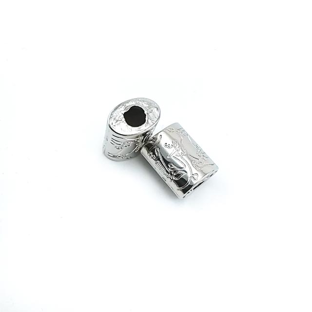 Cord End Metal 5 mm Diameter E 1107