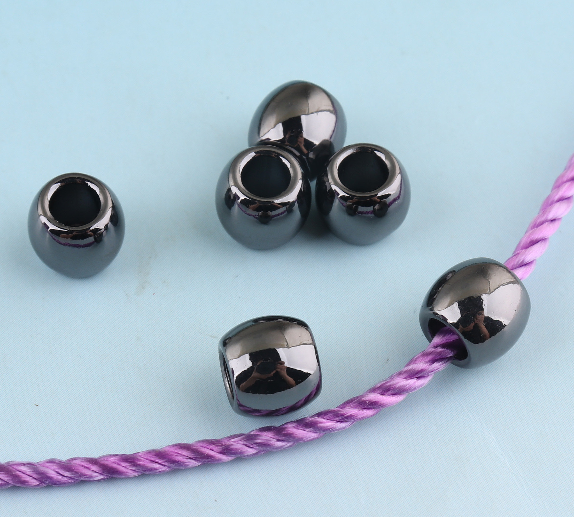 Bead Shape Cord End Cup 5 mm Inlet E 1569