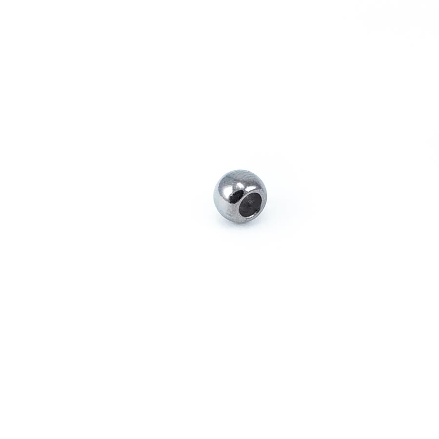 Ball Shape Zamak Cord End 4 mm Hole Length 5 mm E 2058
