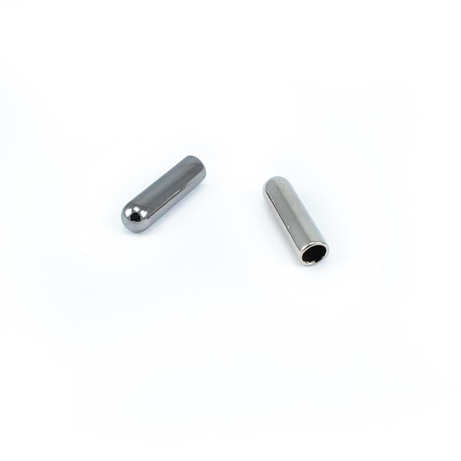 Lace end Metal 5 mm Diameter Length 20 mm E 2092
